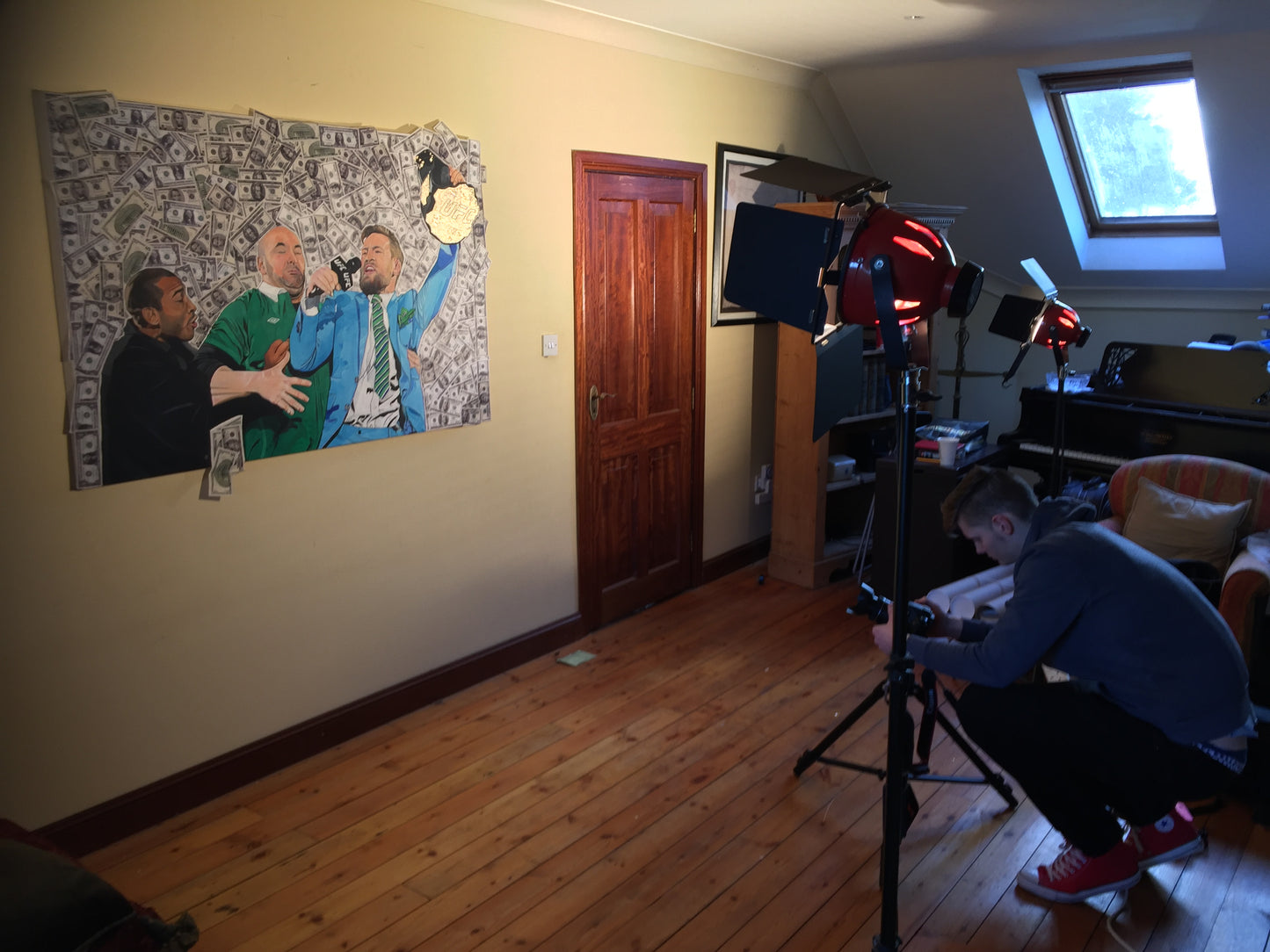 Conor McGregor painting (Original)