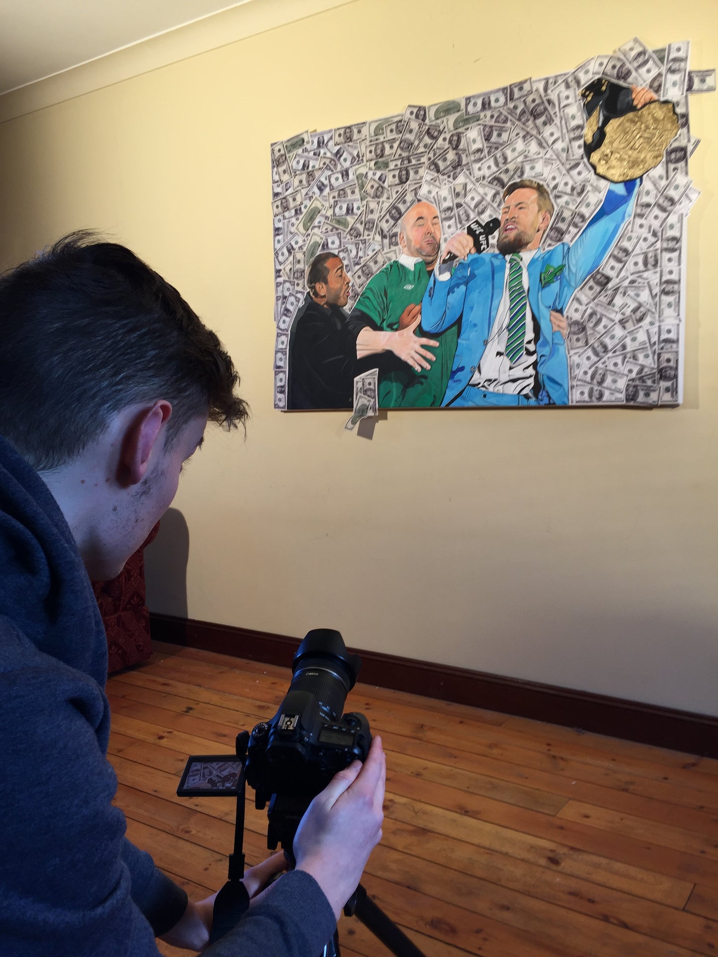 Conor McGregor painting (Original)