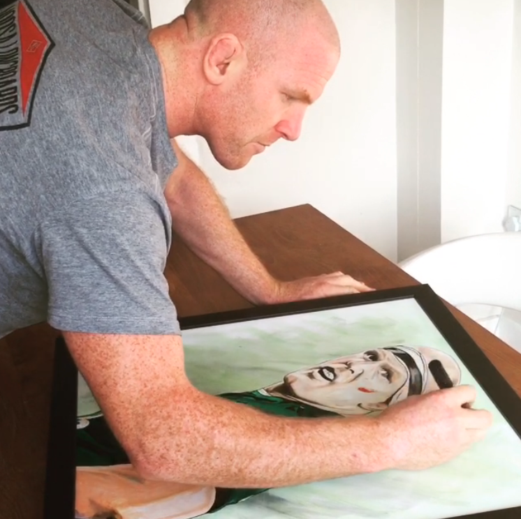 Paul O'Connell Painting(Original)
