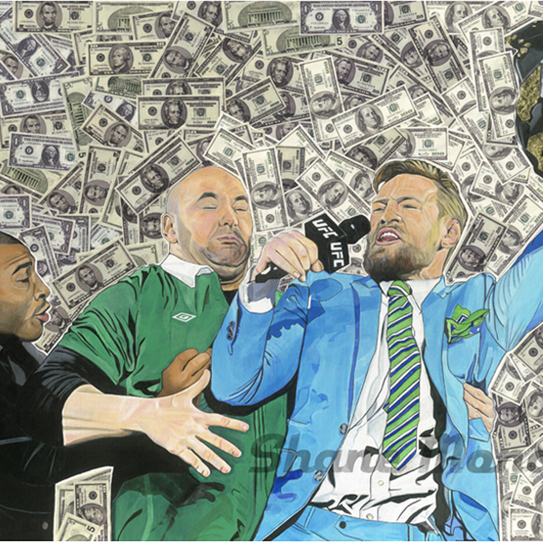 Conor McGregor painting (Original)