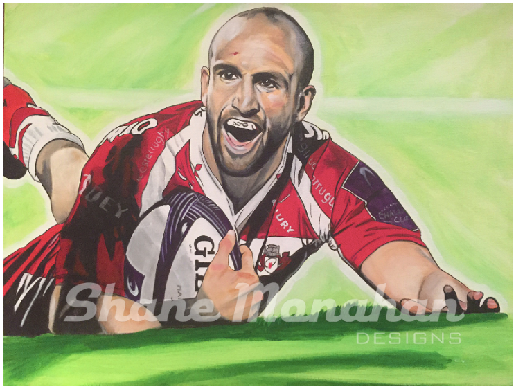 Charlie Sharples testimonial print(Limited edition)