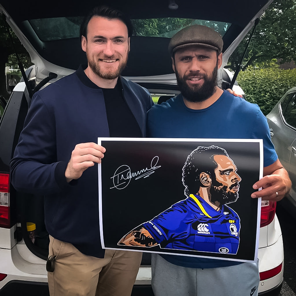 Isa Nacewa portrait print (Limited edition)