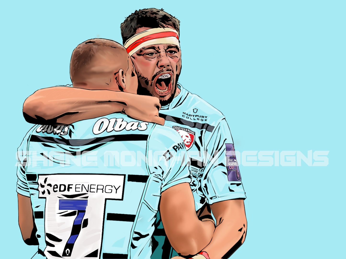 Lewis Ludlow - Gloucester rugby Captain